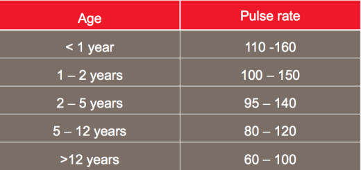 What Is A Good Pulse Rate By Age