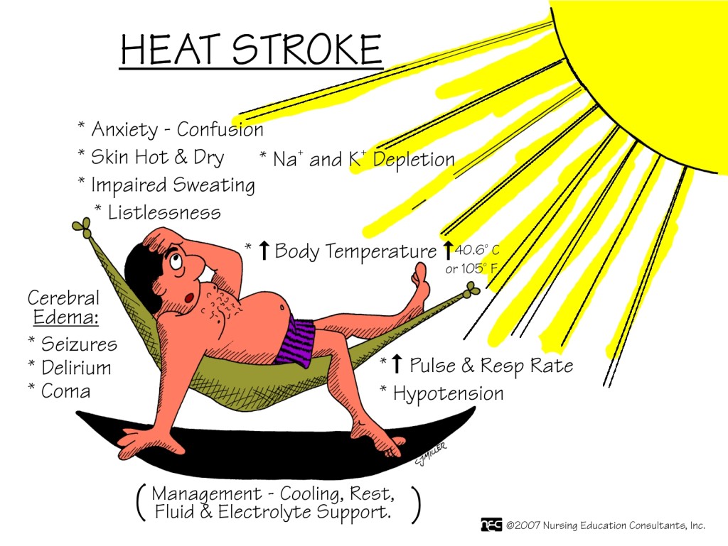 What Are The Two Types Of Heat Stroke First Aid For Free