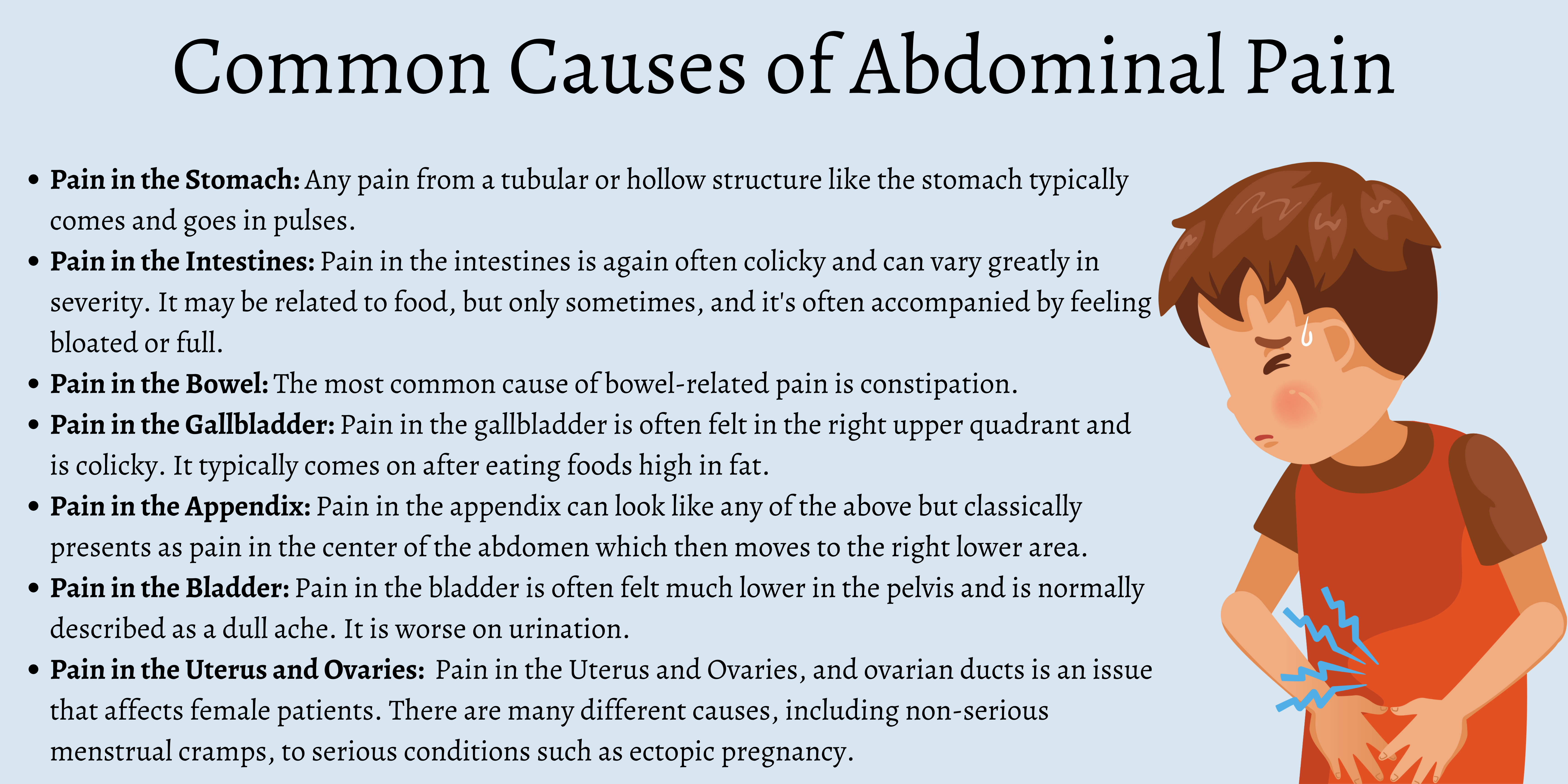 Lower Abdominal Pain: Common Causes and Treatment