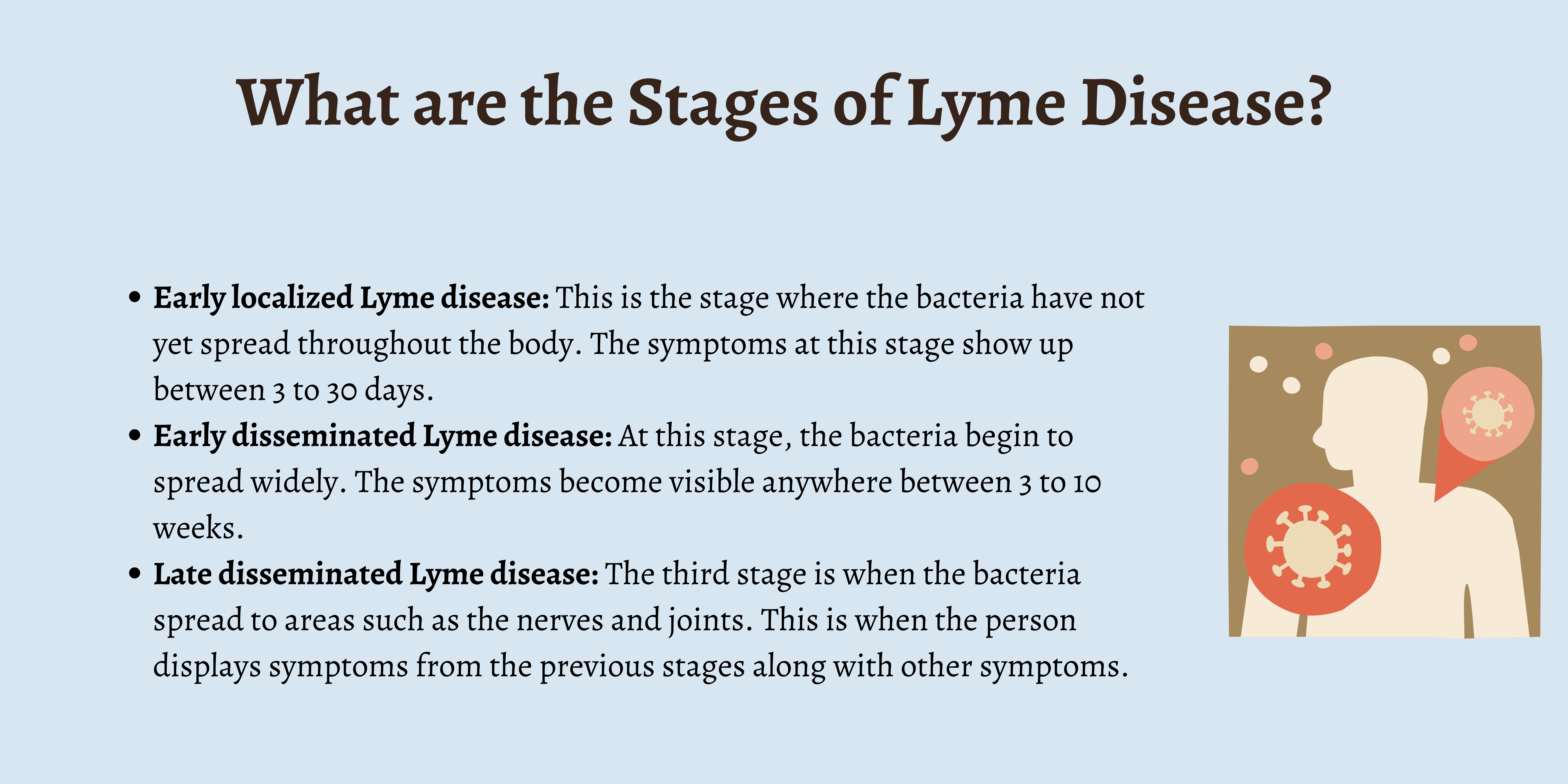three stages of diseases